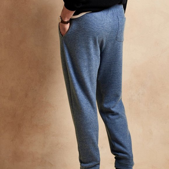 BANANA REPUBLIC BRUSHED WAFFLE-KNIT JOGGER - Picture 5 of 9